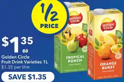 Ritchies Golden Circle Fruit Drink offer