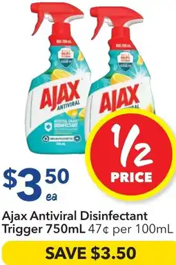 Ritchies Ajax Antiviral Disinfectant Trigger offer
