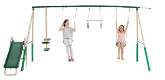 BIG W Action sports 6 station swing set offer