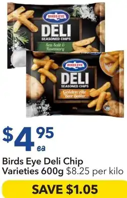 Ritchies Birds Eye Deli Chip Varieties offer