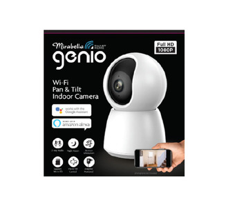 Mirabella genio wifi 1080p pan & tilt camera