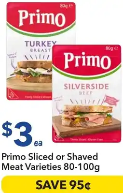 Ritchies Primo Sliced or Shaved Meat Varieties offer