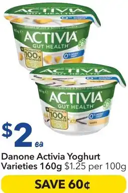 Ritchies Danone Activia Yoghurt Varieties offer