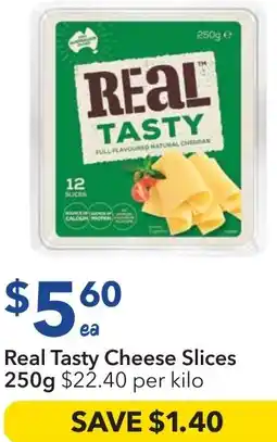 Ritchies Real Tasty Cheese Slices offer