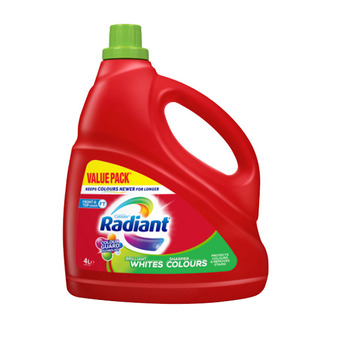 Radiant laundry liquid 4-litre