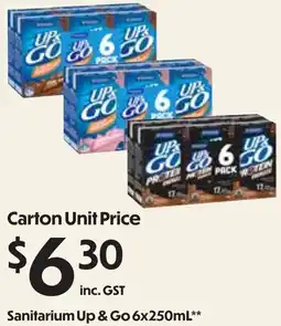 Campbells Wholesale Sanitarium Up & Go offer