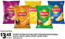 Campbells Wholesale Smith's Crinkle Cut Chips offer