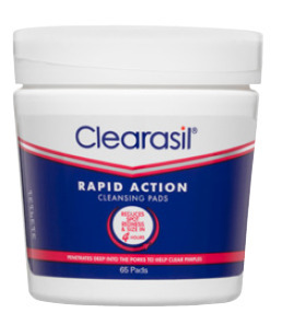 Clearasil ultra rapid action pads 65 pack