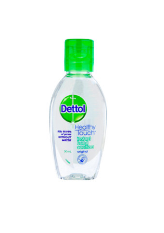 Dettol healthy touch instant hand sanitiser 50ml - original
