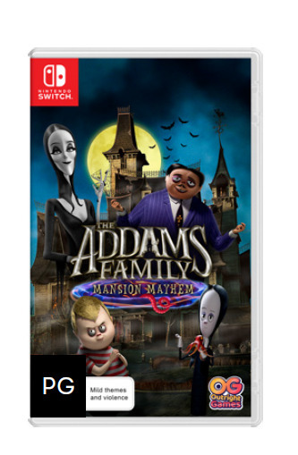 BIG W Nintendo switch the addams family: mansion mayhem offer
