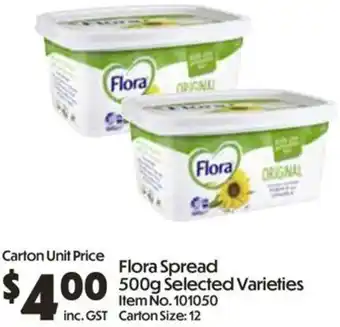 Campbells Wholesale Flora Spread offer