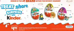 Campbells Wholesale Kinder Surprise Chocolate Egg offer