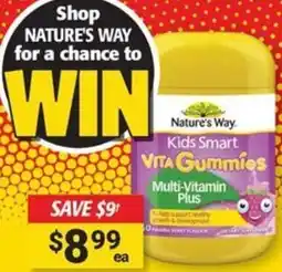 Cincotta Chemist Nature's Way Kids Smart VITA Gummies offer