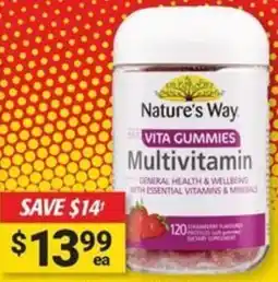 Cincotta Chemist Nature's way vita gummies multivitamin offer