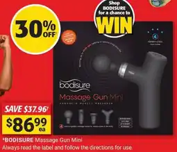 Cincotta Chemist Bodisure Massage Gun Mini offer