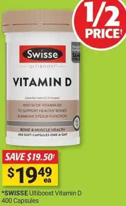 Cincotta Chemist Swisse Ultiboost Vitamin D offer