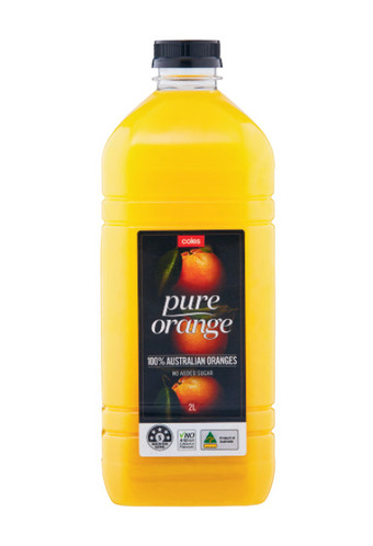 Coles Coles fresh juice 2 litre offer
