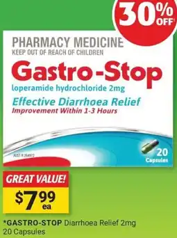 Cincotta Chemist Gastro-stop Diarrhoea Relief offer