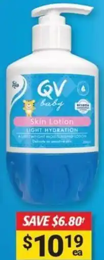 Cincotta Chemist QV baby offer