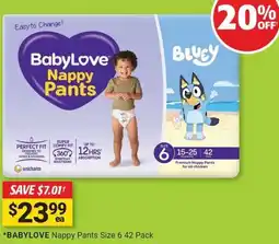 Cincotta Chemist Babylove Nappy Pants offer