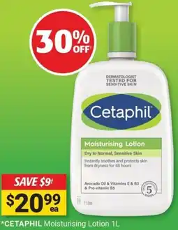 Cincotta Chemist Cetaphil Moisturising Lotion offer