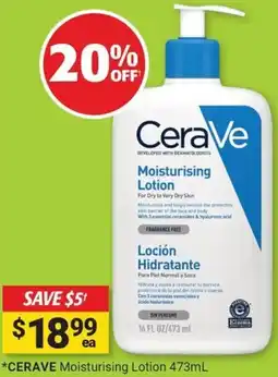 Cincotta Chemist Cerave moisturising lotion offer