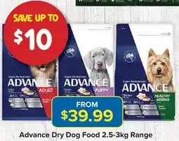 PetO Advance Dry Dog FoodRange offer