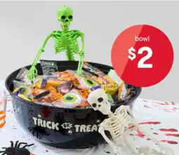 Kmart Trick or Treat Candy Bowl - Assorted offer