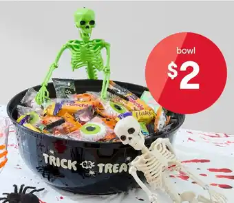 Trick or Treat Candy Bowl - Assorted