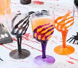 Kmart Skeleton Hand Goblet - Assorted offer