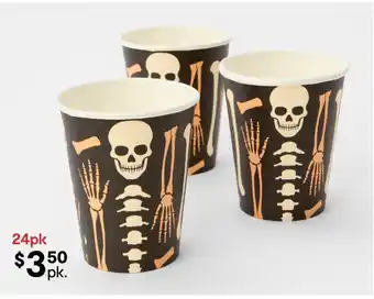 Halloween paper cup