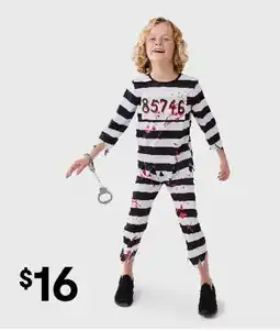 Kmart Kid prisoner costume offer