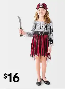 Kmart Pirate costume ages 6-8 offer