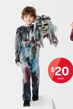 Kmart Zombie costume offer