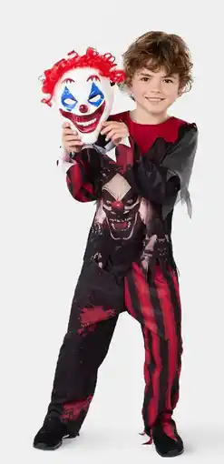Kmart Clown costume with mask offer