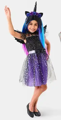 Kmart Dark unicorn costume offer