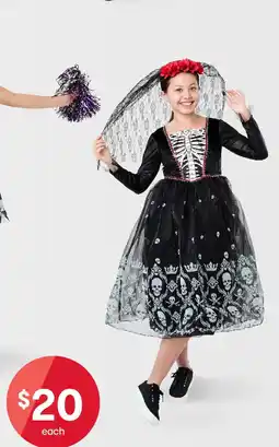 Kmart Princess skull costume offer