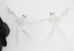 Kmart Skeleton drop earrings offer