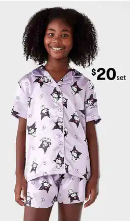 Kmart Kuromi license satin pyjama offer