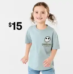 Kmart Toddler girls' the nightmare before christmas short sleeve graphic t-shirt offer