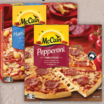 Drakes Mccain family pizza 490g - 500g offer