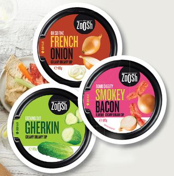 Drakes Zoosh dips 185g offer