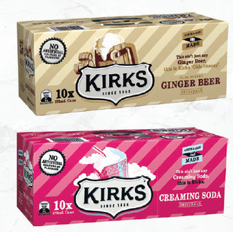 Drakes Kirks 10x375ml offer