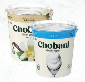 Chobani greek yoghurt 907g