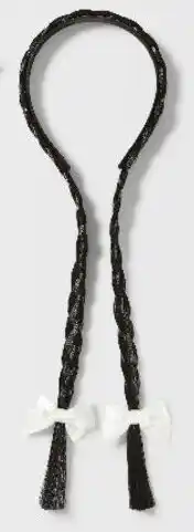Kmart halloween plait headband - black offer