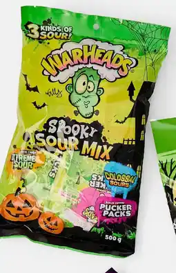 Kmart Warheads spooky sour mix offer