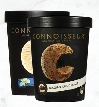Drakes Connoisseur ice cream 1lt offer