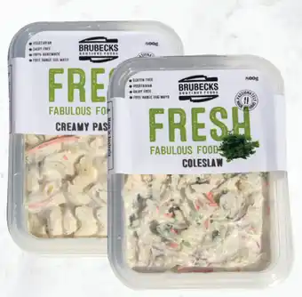 Drakes Brubecks pasta, potato or coleslaw 800g offer