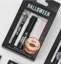 Kmart Halloween skull lip kit offer