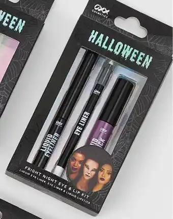 Halloween fright night eye & lip kit